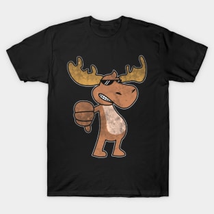 Moose Deer Sunglasses T-Shirt